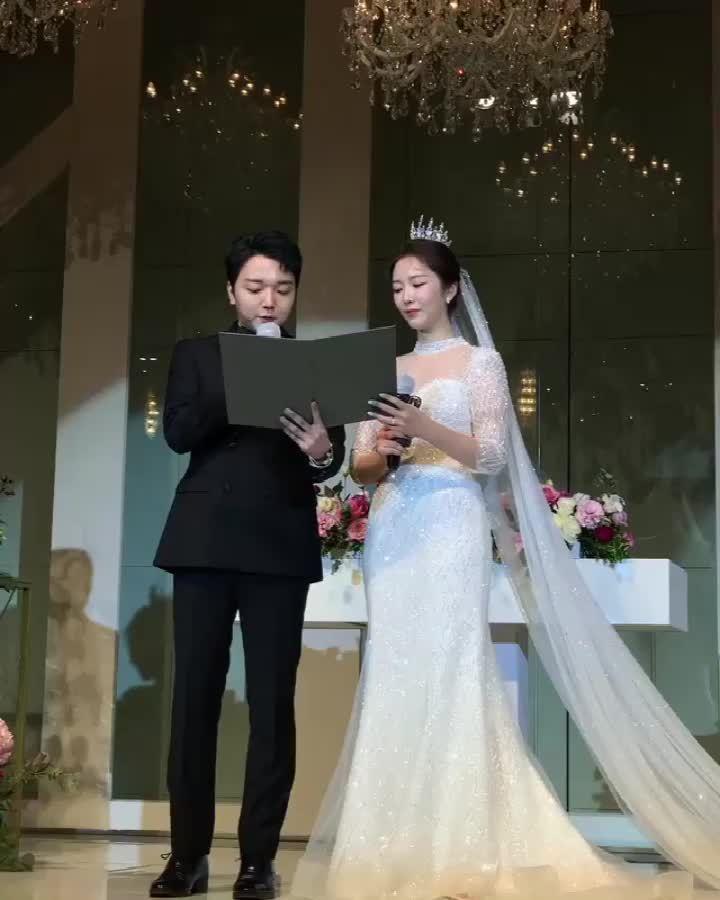 裴涩琪结婚了!婚礼现场来了!