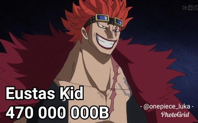 海贼王:极恶的世代最新赏金合集,黑胡子超路飞7亿多,索隆第七