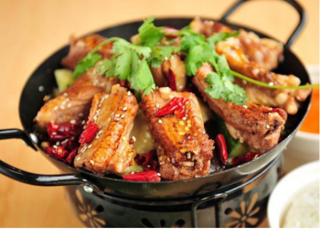 美食精选:干拌酱牛肉,柠檬红烧肉,菠萝鸡翅,干锅排骨的做法|排骨|鸡翅