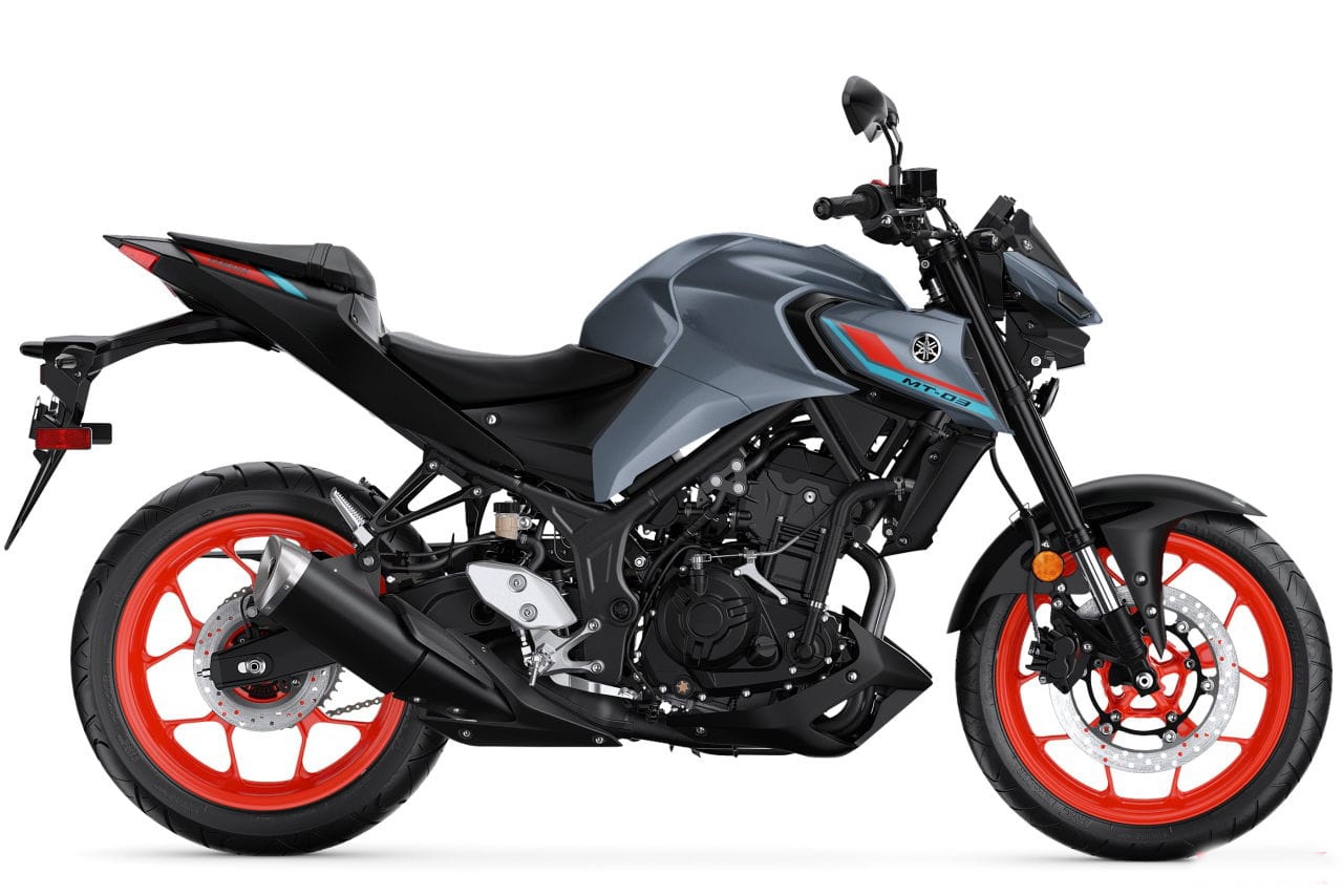 雅马哈mt-03发布2021年款 最新家族化颜色 但是前脸没变