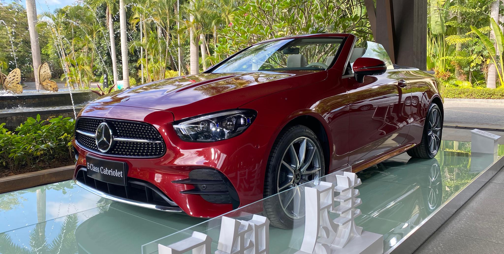 来自基因里的优雅 奔驰e级轿跑/敞篷轿跑车上市售52.48万元起