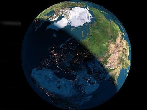 科学家认为,在漩涡的旋转方向上就体现了地球自转,比如北半球的漩涡都