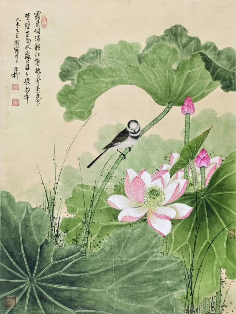 蔡邕翠鸟诗图片