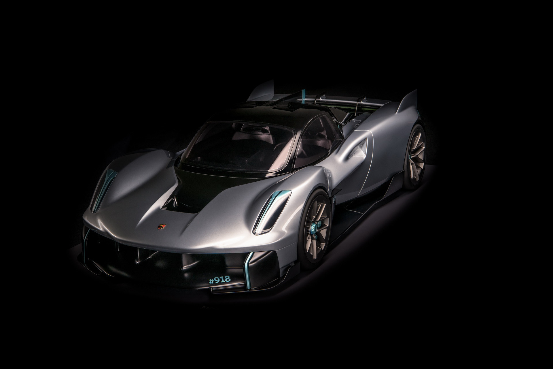 混合动力超级跑车 概念车vision 918 rs曝光