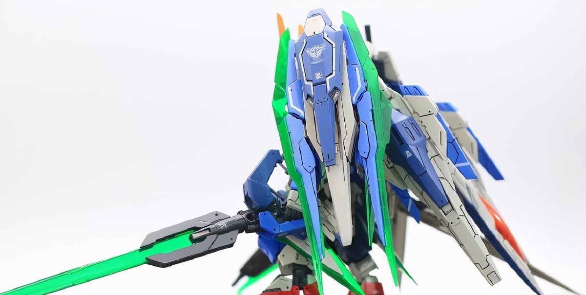 sd比例拥有mg比例的细节七剑00q高达模型改