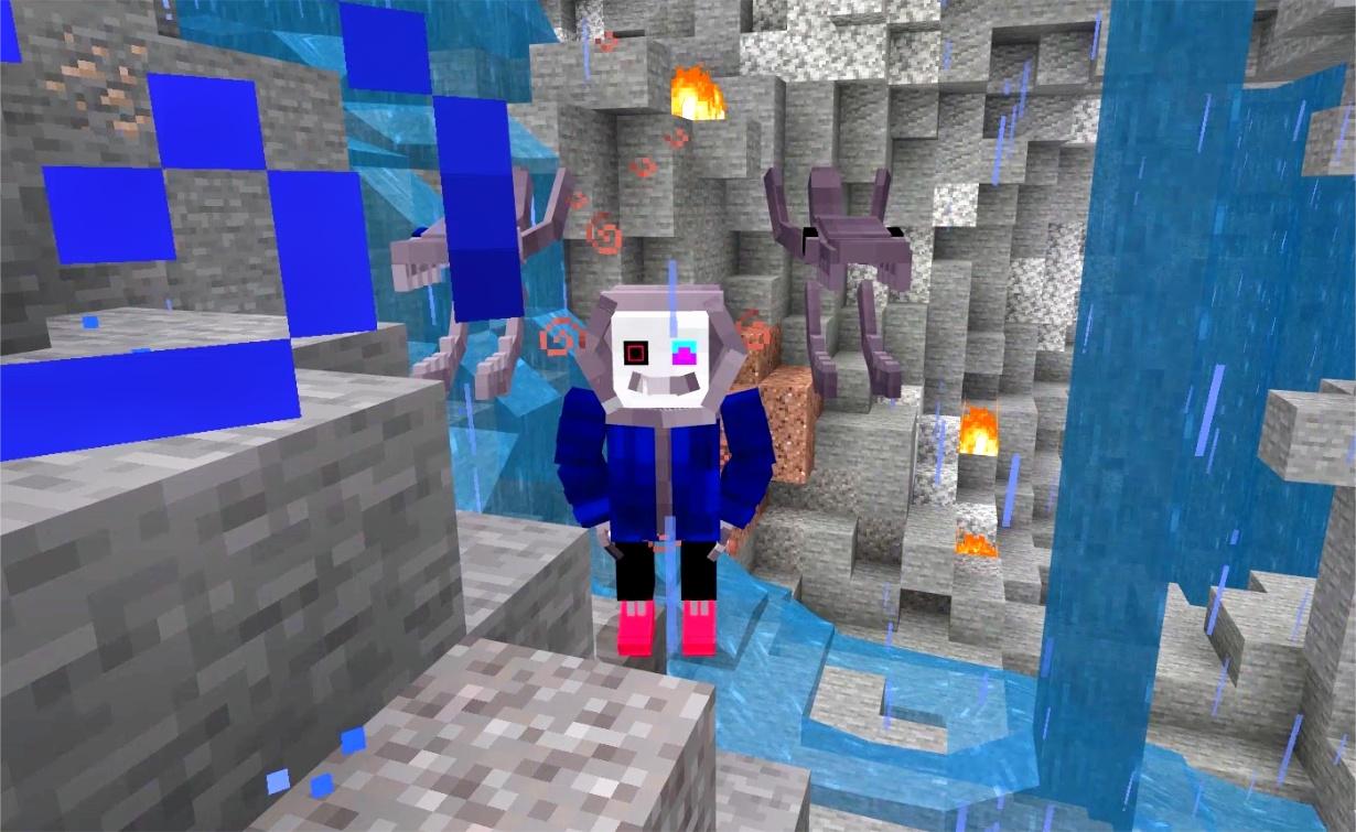 魔哒解说我的世界基因sans新的传说之下boss级角色登场