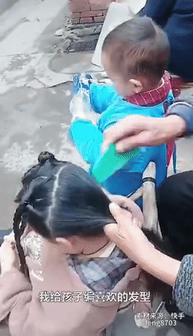 哇~88岁太奶奶给重孙女编发，太太太好看了休闲区蓝鸢梦想 - Www.slyday.coM