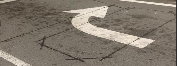 路面上的感应线圈.图片来源 | medium