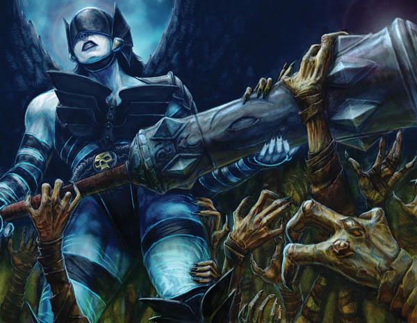 炉石传说:身世大揭秘!战士首位妹子皮肤安海尔德