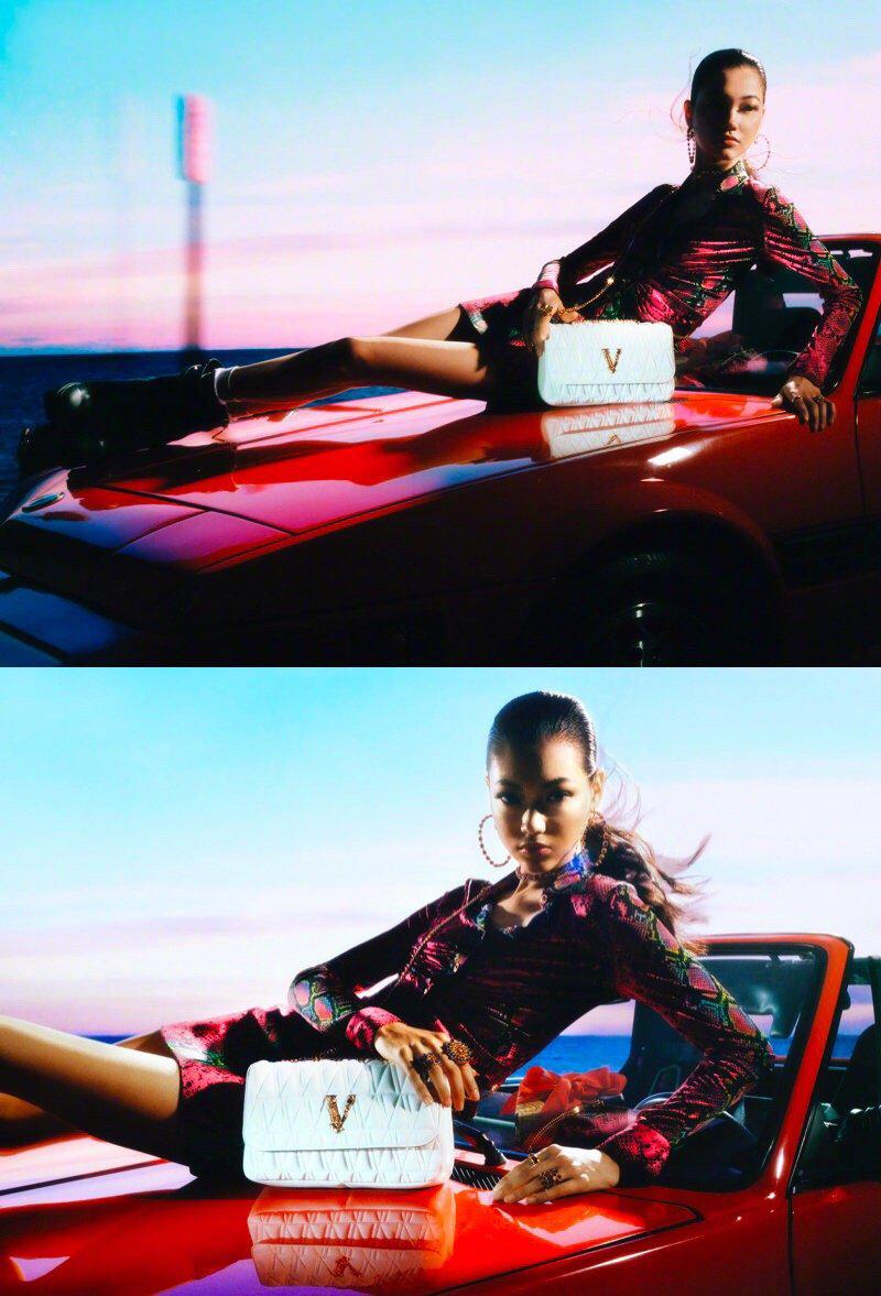 versace holiday 2020 campaign. 范思哲假日系列