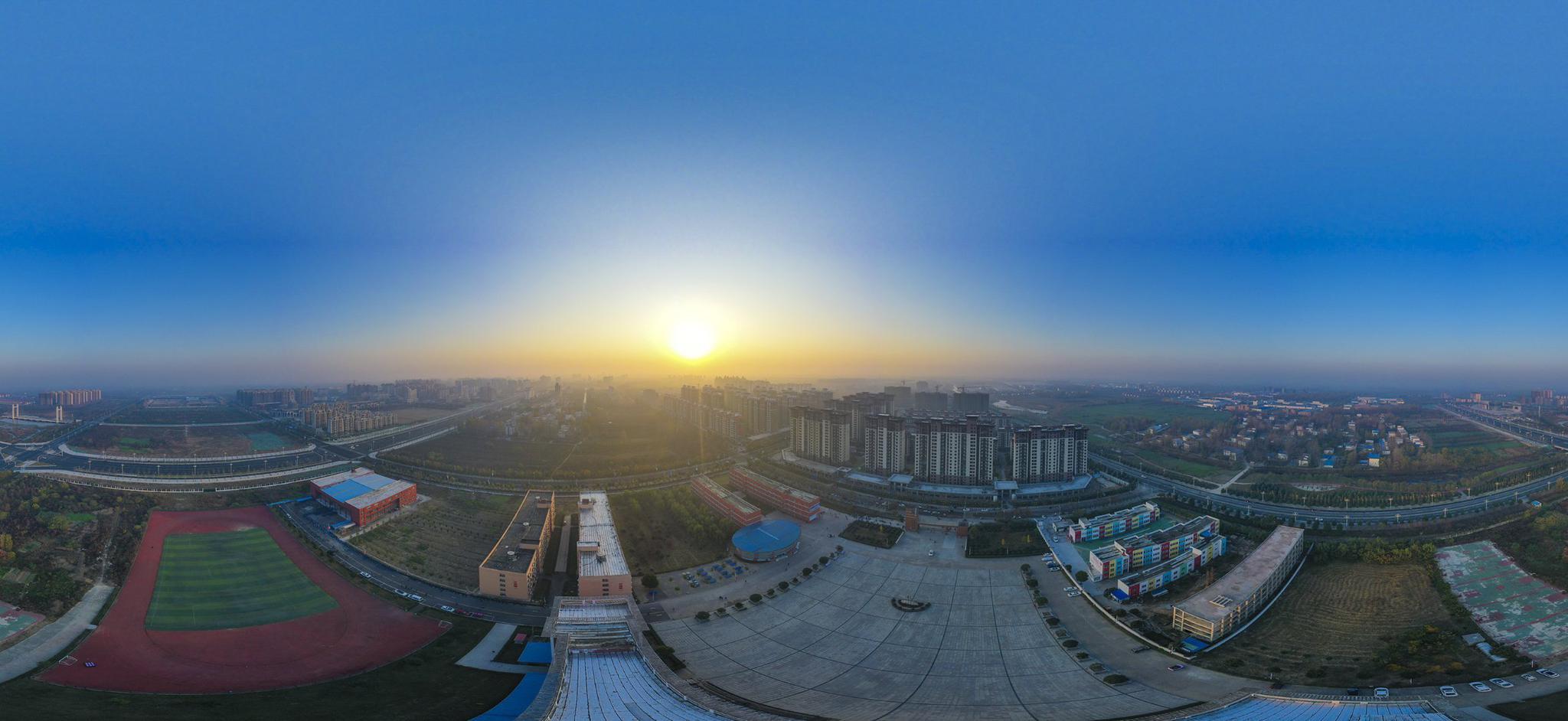 河南正阳:一个小县城的壮丽风景