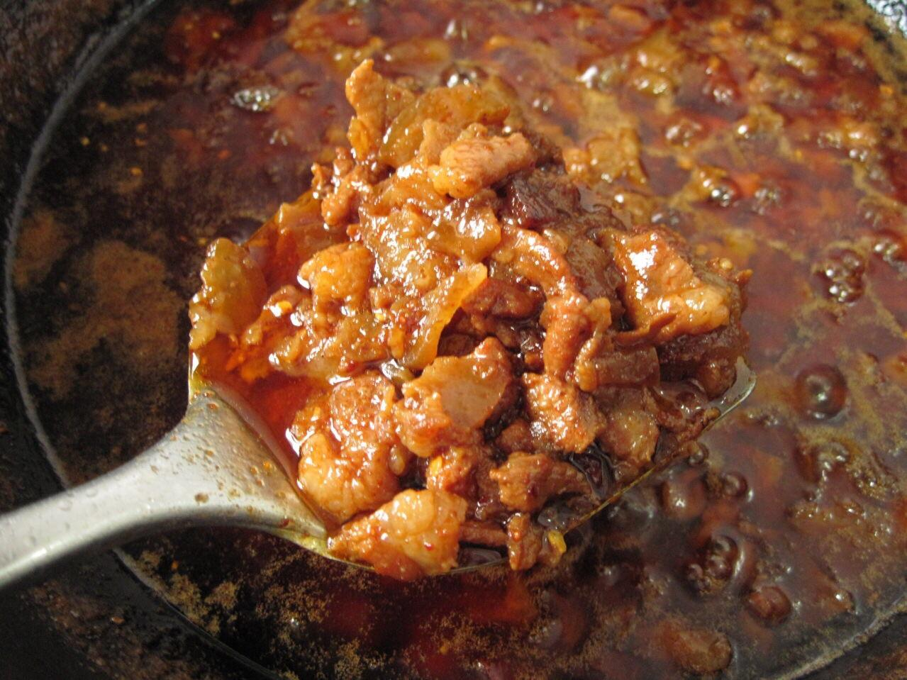 正宗陕西肉臊子的做法