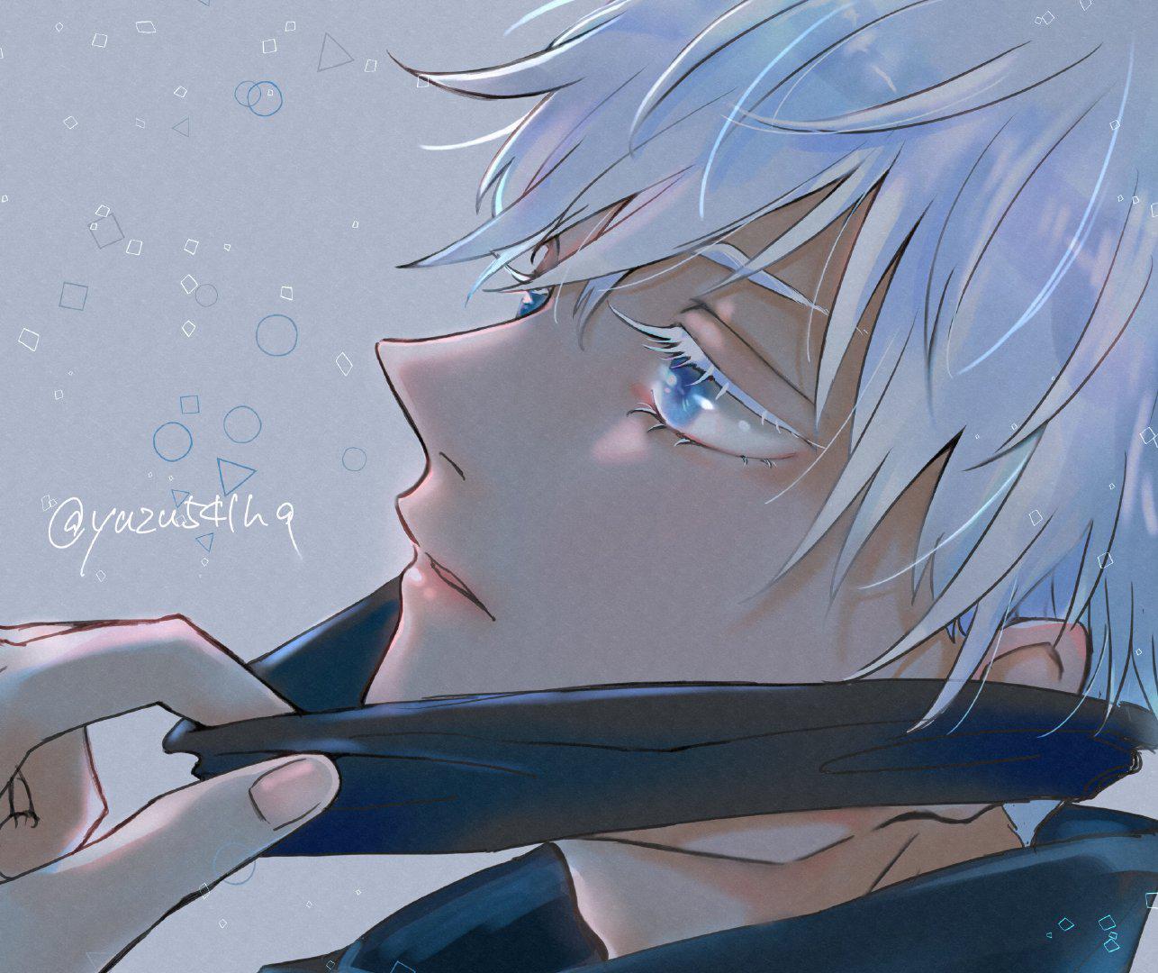 咒术回战# #五条悟# 摘掉了眼罩的五条老师越来越受了[笑cry] twi