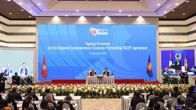 全球体量最大自贸区启航 RCEP利好中国稳外资外贸