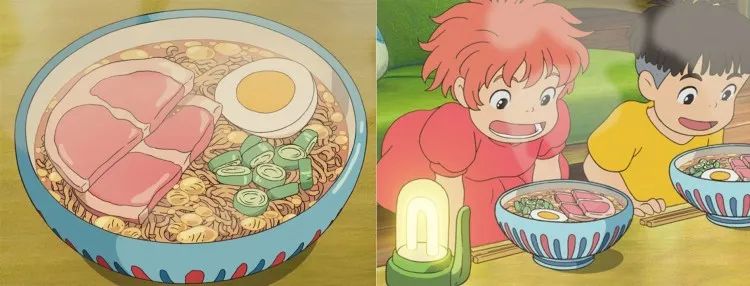 《悬崖上的金鱼姬》,波妞和宗介吃的速食拉面方便面并非凭空而来.