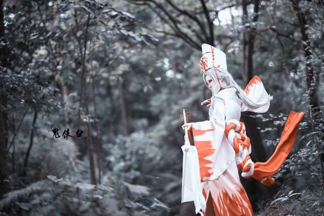 阴阳师鬼使黑白cosplay