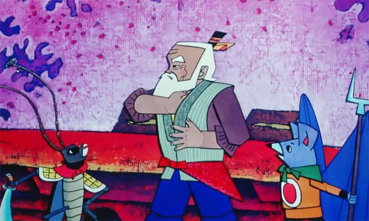 葫芦娃:爷爷被妖精抓了,不过不用怕,他带着法宝过来了