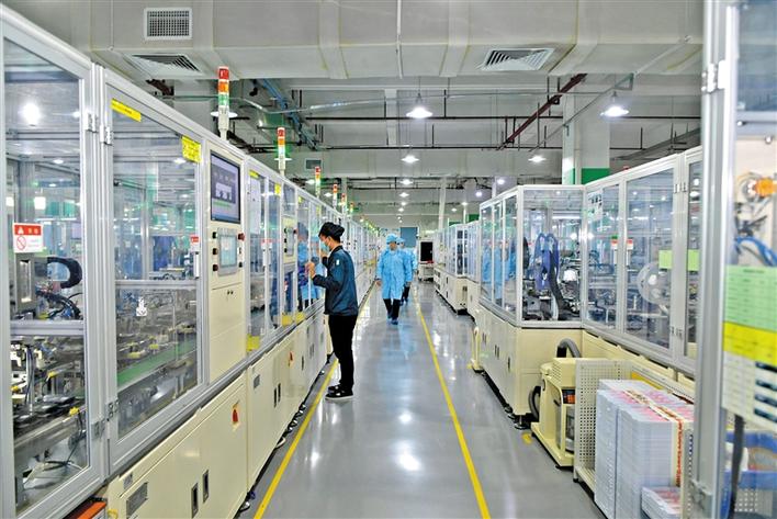 欣旺达电子股份有限公司生产车间.