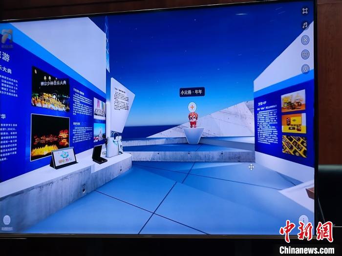 图为深圳文博会河南馆展示。　阚力 摄