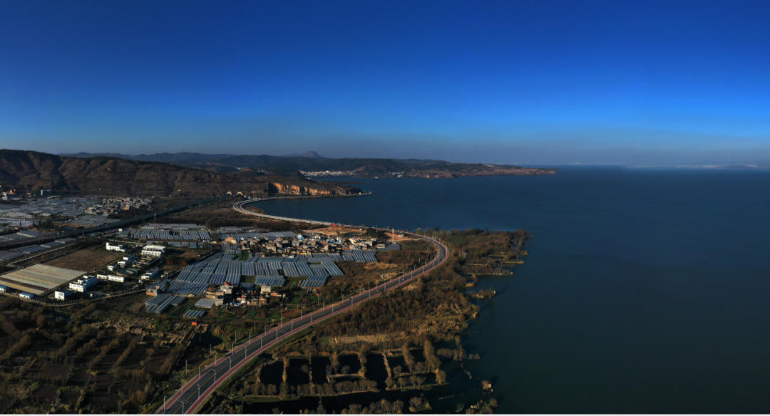 遥看"半城山水半城湖"的昆明全景亲身感受"五百里滇池奔来眼底"不少人