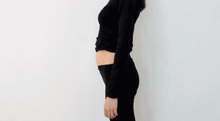 不管男女统统一秒收掉小肚子穿上显瘦医疗级的压力超弹分区分压面料