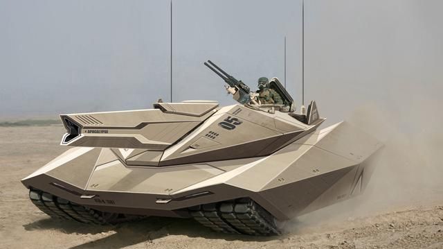 未来的武器会不会是这样一组非常不错的科幻武器插画作品欣赏