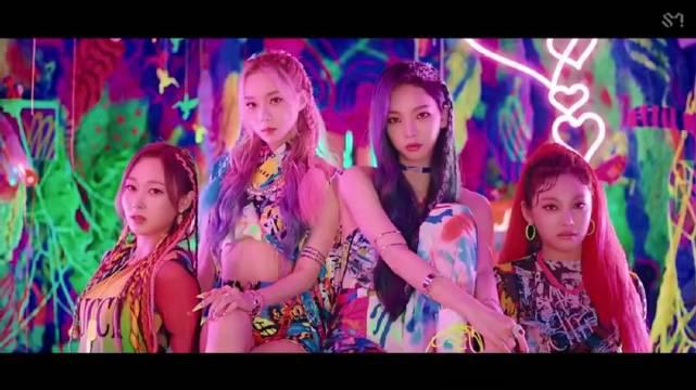 sm新女团aespa出道曲《black mamba》mv公开,有sm以往的水准吗?