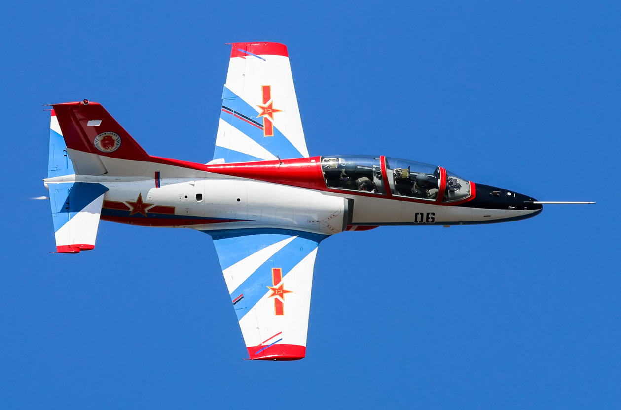 k8系列教练机名气强于枭龙远销亚非多国以性能凸显强大实力