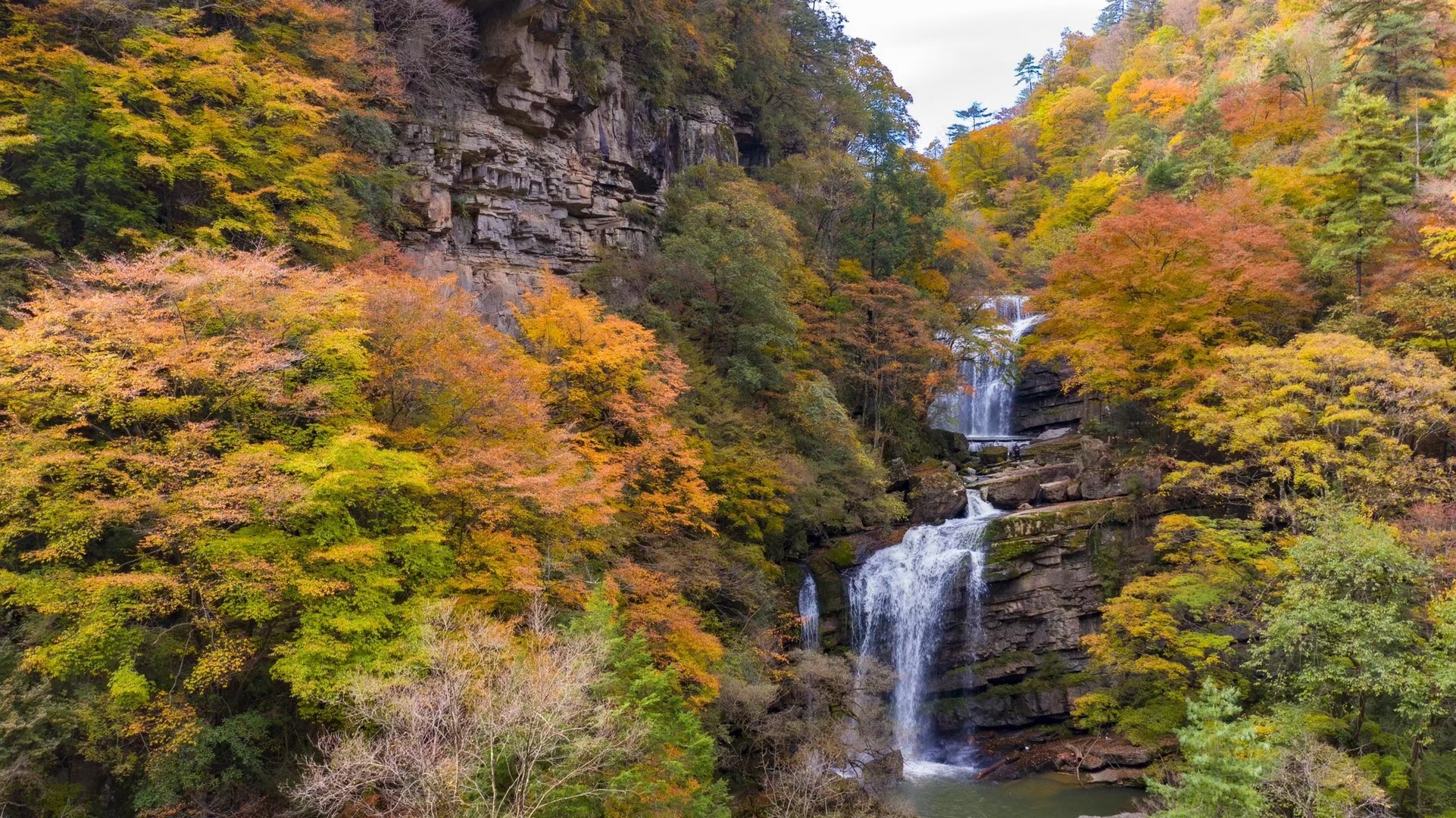 身未动心已远一组汉中黎坪秋景图刷爆朋友圈
