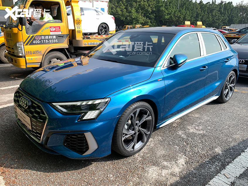 广州车展探馆:全新奥迪a3两厢版实车