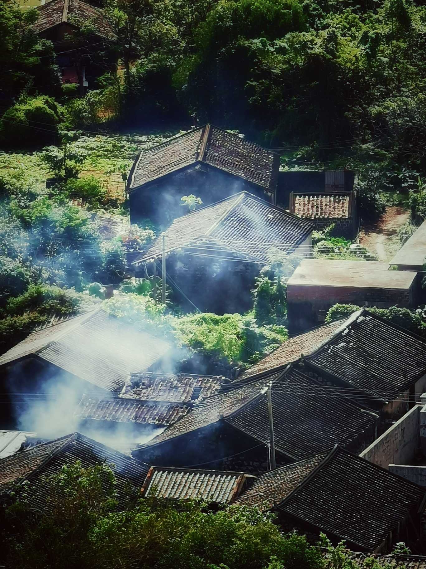 袅袅炊烟为哪般?|炊烟|鞭炮声|村庄_新浪新闻