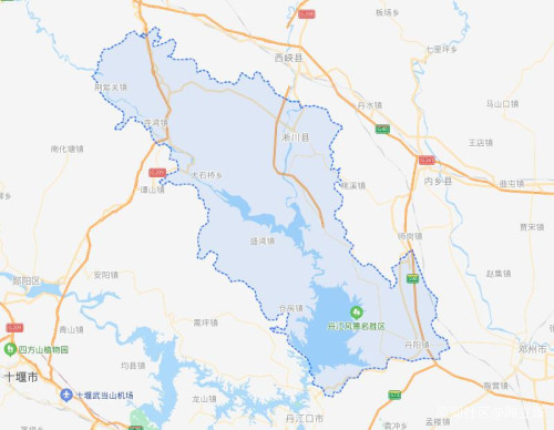 淅川县各乡镇地图图片