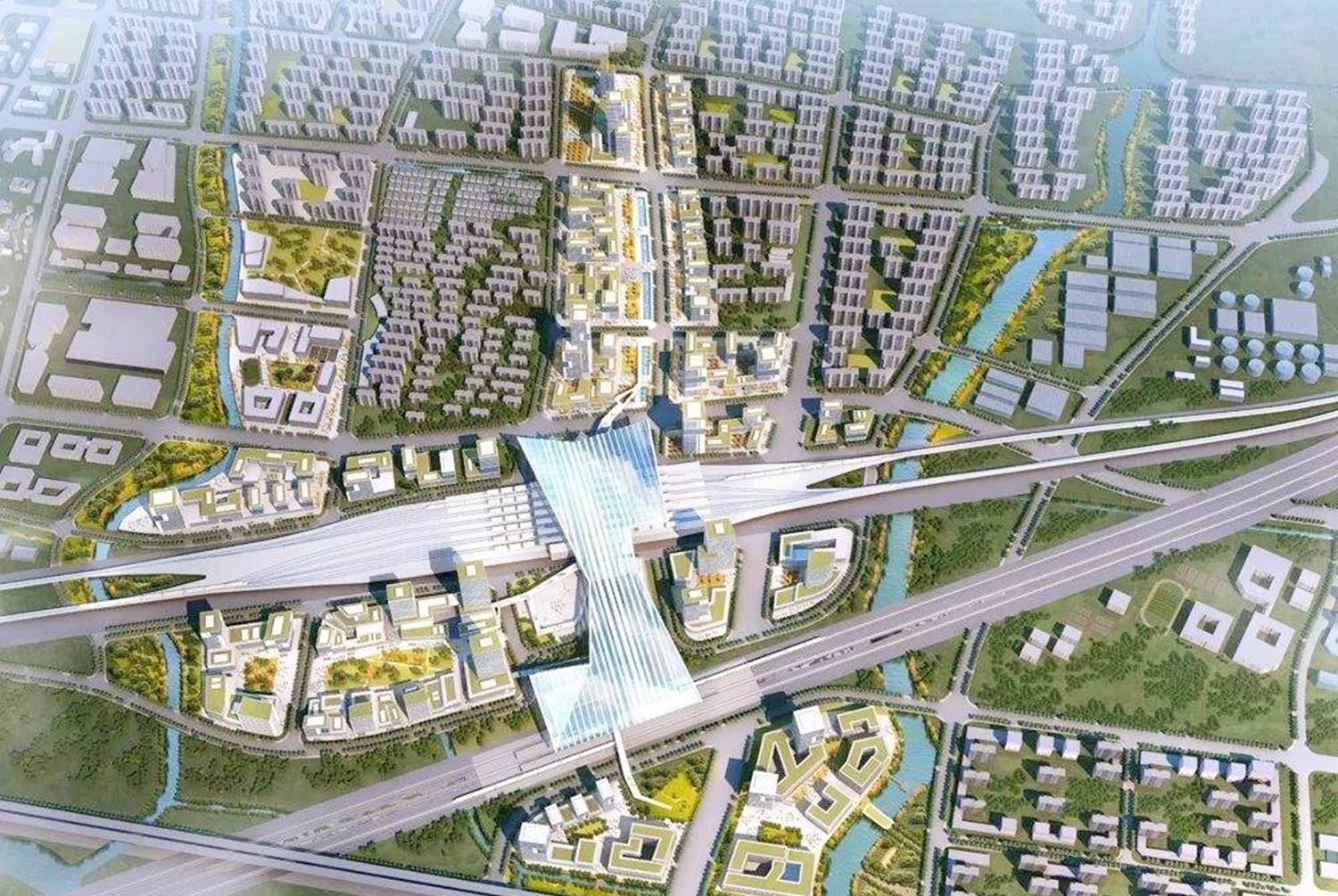 因此上海当下又在规划建设一座新的高铁站,该车站就是上海东站,有关于