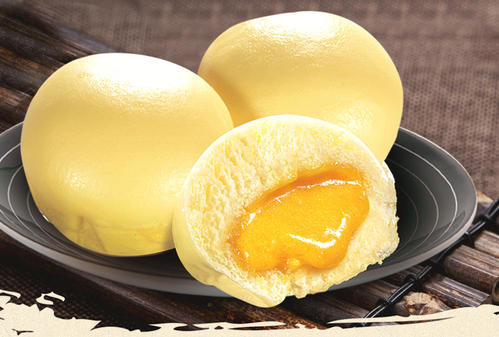 广式流沙包的做法,在家就能做的一款点心,好吃还不腻!