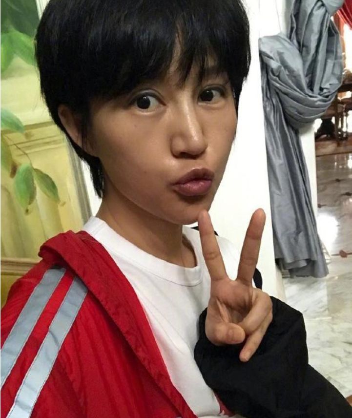 鲍蕾卸妆后堪比"整容",当看到素颜照后, 真不知陆毅是怎么熬过|鲍蕾