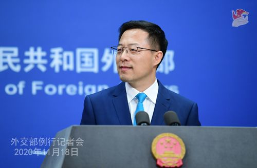 外交部例行记者会 外交部 图