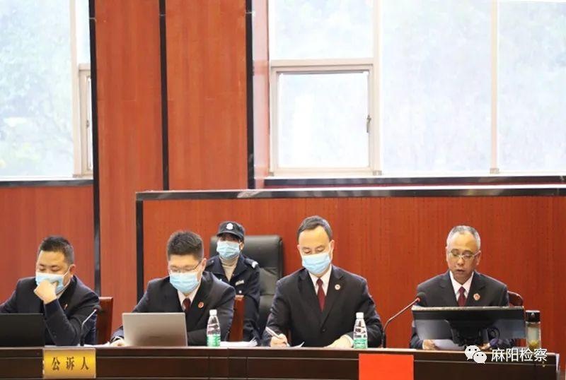 麻阳县检察院提起公诉的郑青青等9人涉黑系列案公开开庭审理