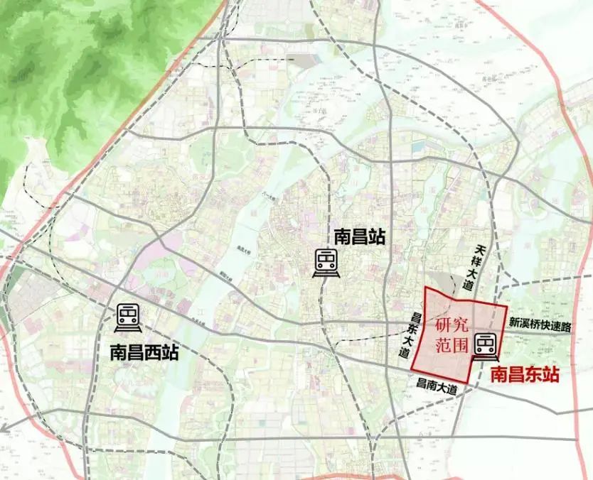 出彩市县连通三条地铁南昌东站规划公布