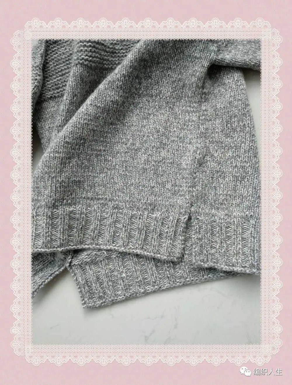 暖灰:50～90cm婴幼儿棒针套头毛衣(有编织说明)|平针|搓板|螺纹_新浪