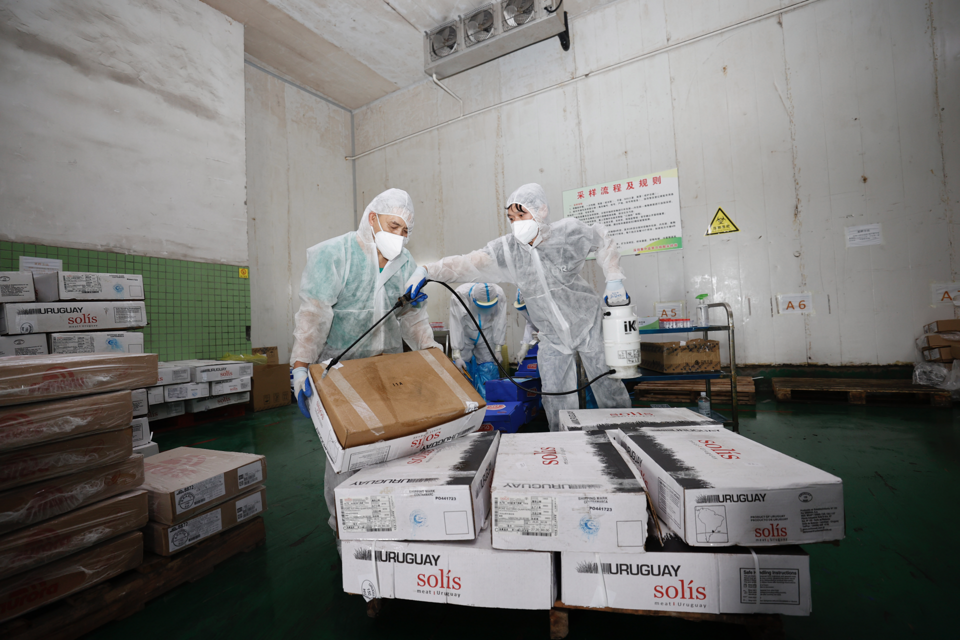 你买的冻品安全吗?记者走进市进口冻品集中监管仓一探究竟