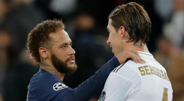 西班牙六台:内马尔亲自致电拉莫斯,说服球员加盟巴黎