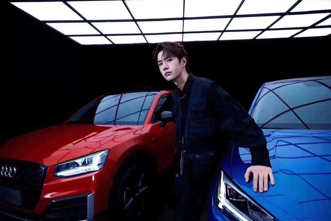 奥迪拉着王一博推联名限量款?盘点历届车展明星代言几宗最