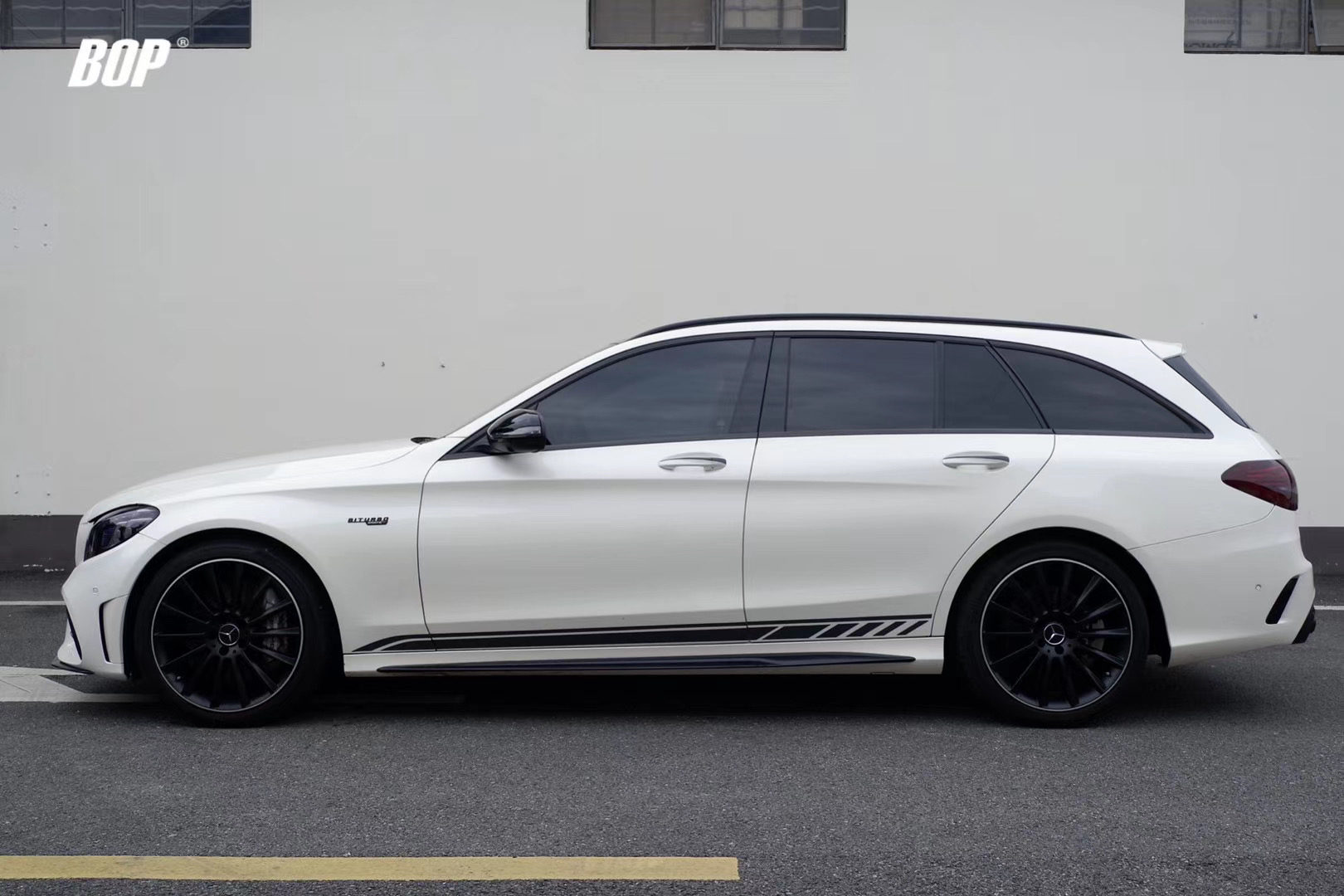 旅行车的真谛,快看这辆奔驰c43 amg旅行版!