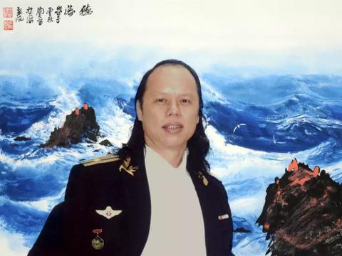 大海画家周智慧 | 笔墨掀起滔天浪,励志创新画海魂