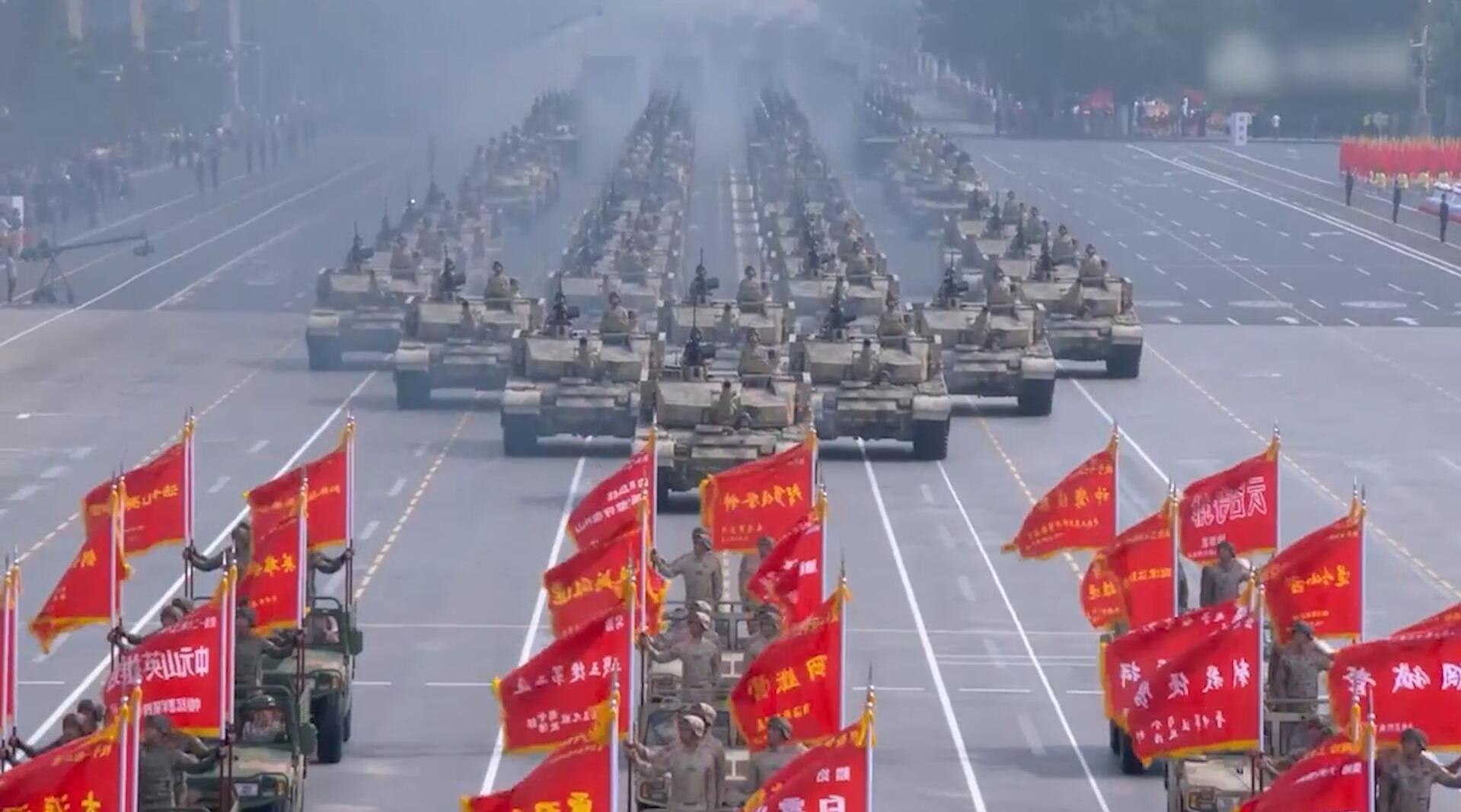 新中国2019阅兵仪式上震撼镜头每一帧都让人感到热血沸腾