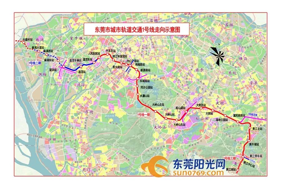 东莞地铁1号线首座车站封顶还有这些新进展
