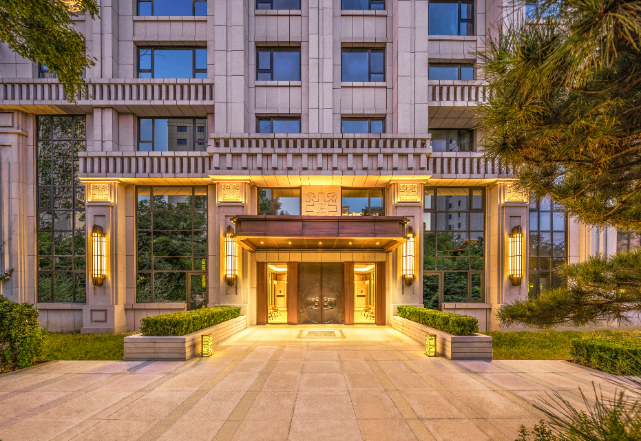 海淀府单元门实景