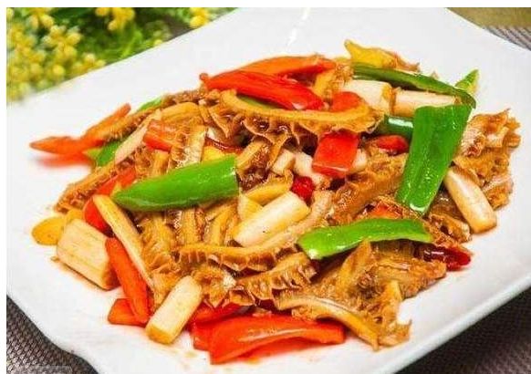 爆炒牛肚