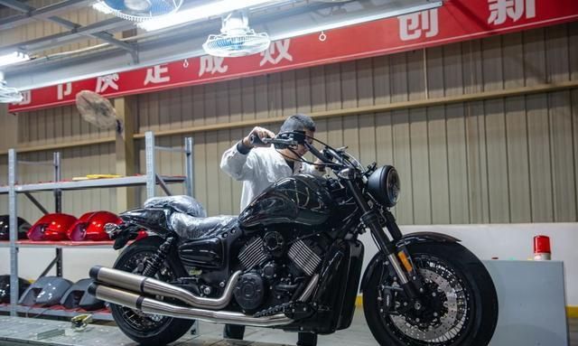 900cc水冷v缸巡航车配皮带传动无钥匙启动又一个新品大排量