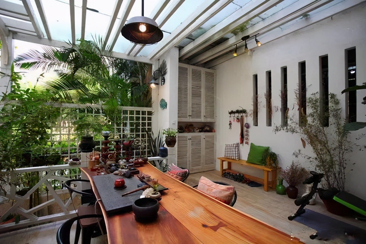 买下谁都嫌弃的110㎡一楼房,打造成花园洋房,效果真棒